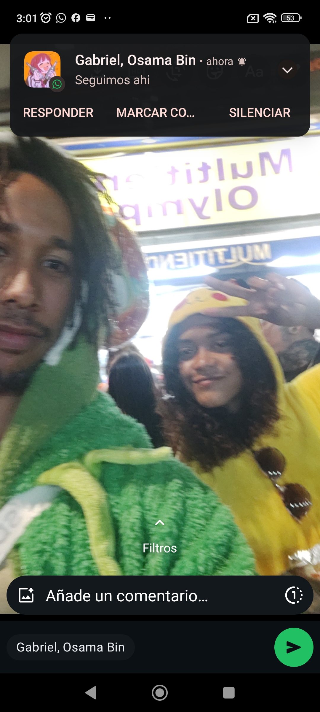 (Actual) Novia de User + él + Carnavales 